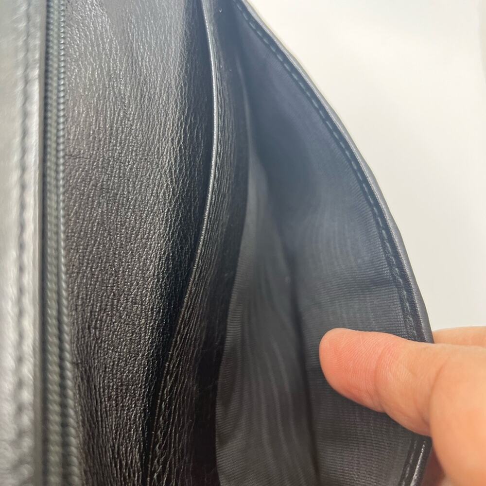 Gucci Black Leather Long Wallet - Picture 8 of 10